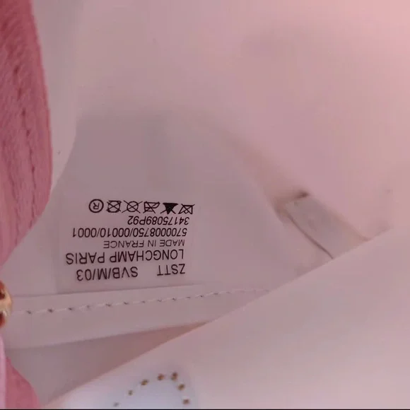 Longchamp Pink and Brown Mini Bag - Picture 4 of 8